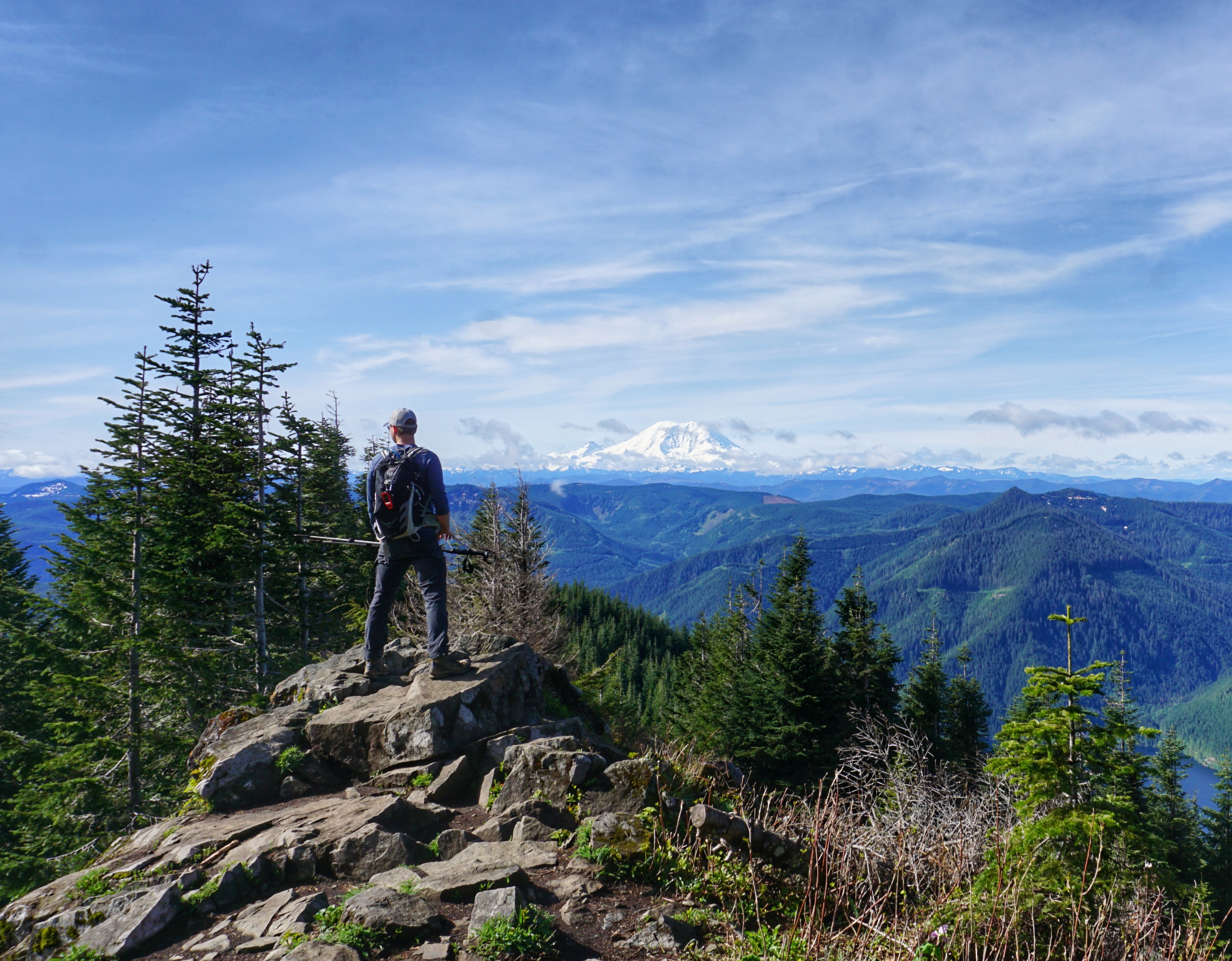 To the top of Mount Washington